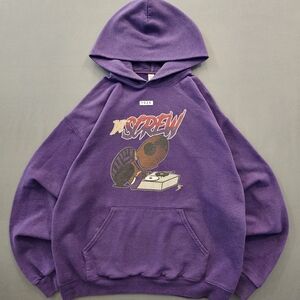 VTG Vintage DJ Screw "The Originator" Graphic Hoodie - Purple - Rare